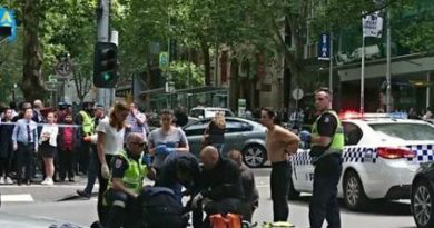 Catorce heridos dejó una embestida de un carro en Australia