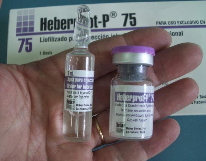 El medicamento cubano Heberprot-P, llegó a Eslovaquia