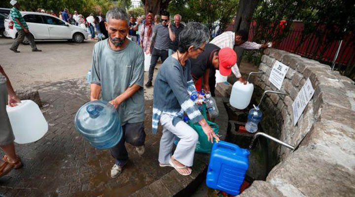 Ciudad del Cabo se queda sin agua