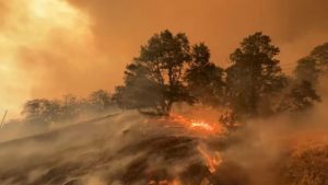 incendios asolan Estados Unidos