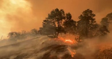 incendios asolan Estados Unidos